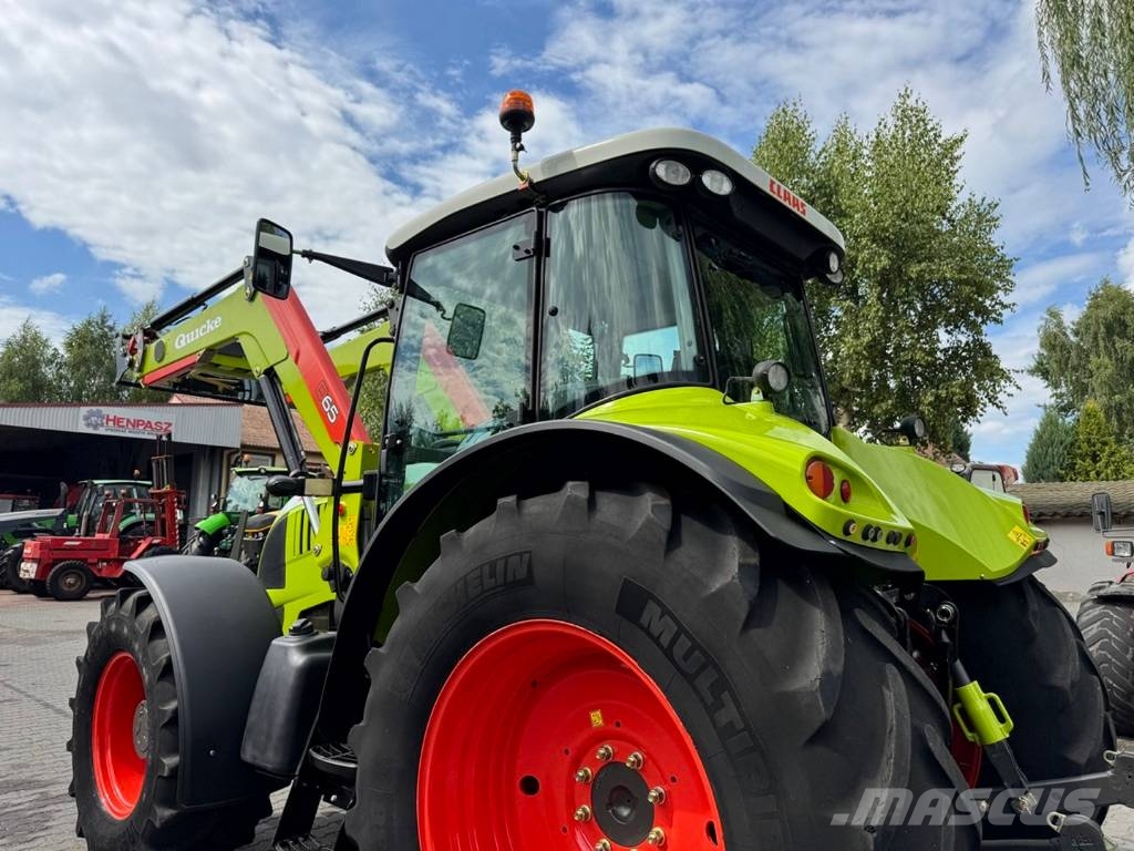 CLAAS ARION 640 CIS + QUICKE Q65 Ciągniki rolnicze