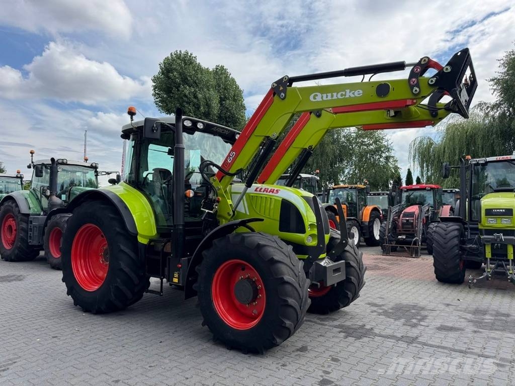 CLAAS ARION 640 CIS + QUICKE Q65 Ciągniki rolnicze