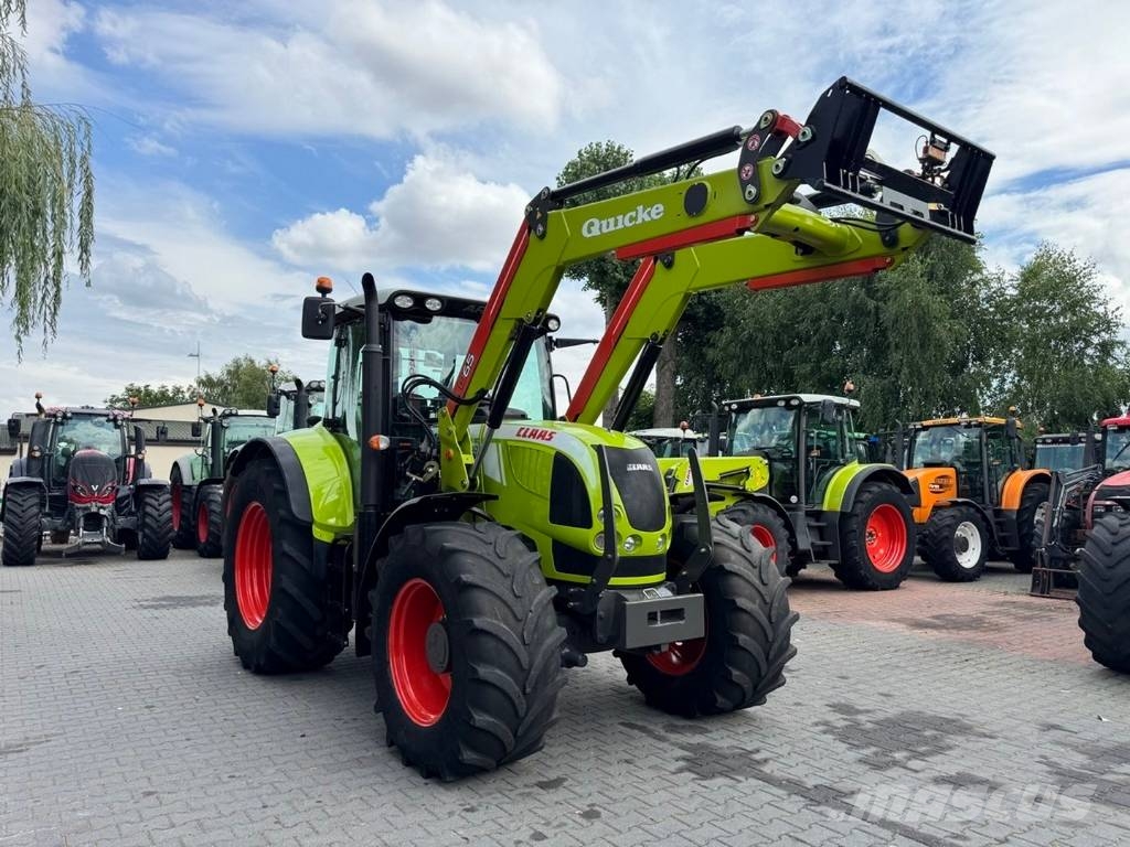 CLAAS ARION 640 CIS + QUICKE Q65 Ciągniki rolnicze
