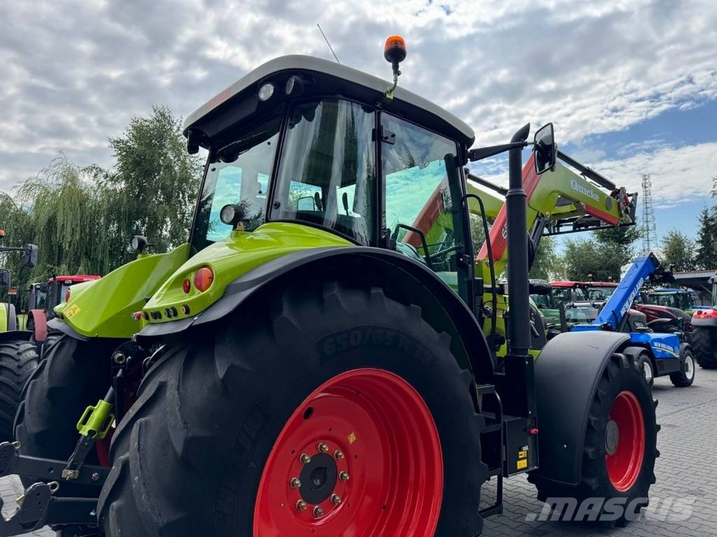 CLAAS ARION 640 CIS + QUICKE Q65 Ciągniki rolnicze
