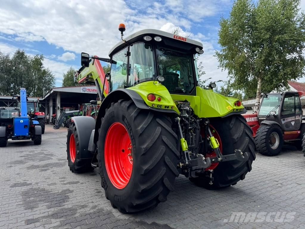 CLAAS ARION 640 CIS + QUICKE Q65 Ciągniki rolnicze