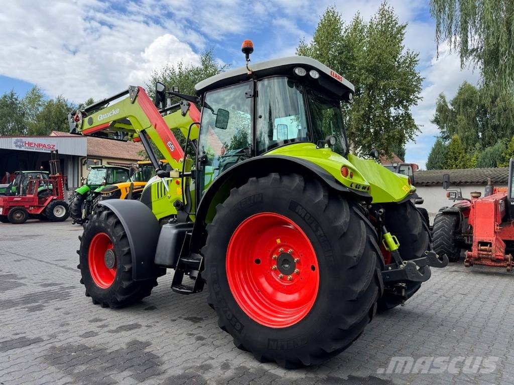 CLAAS ARION 640 CIS + QUICKE Q65 Ciągniki rolnicze