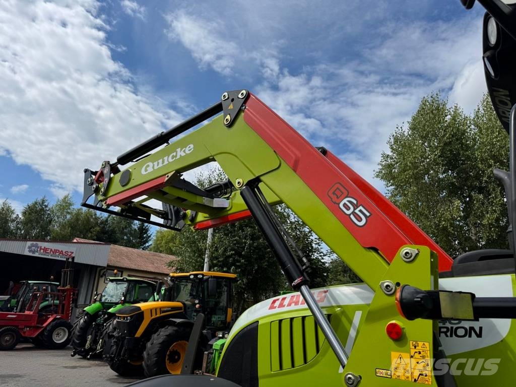 CLAAS ARION 640 CIS + QUICKE Q65 Ciągniki rolnicze