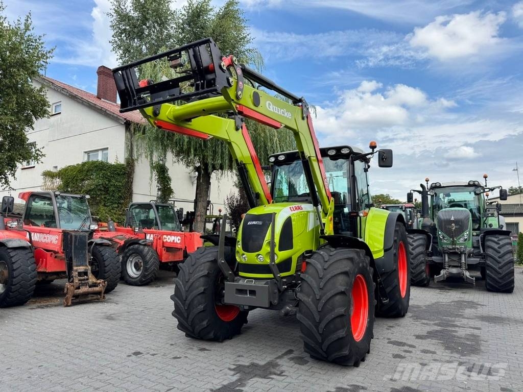 CLAAS ARION 640 CIS + QUICKE Q65 Ciągniki rolnicze