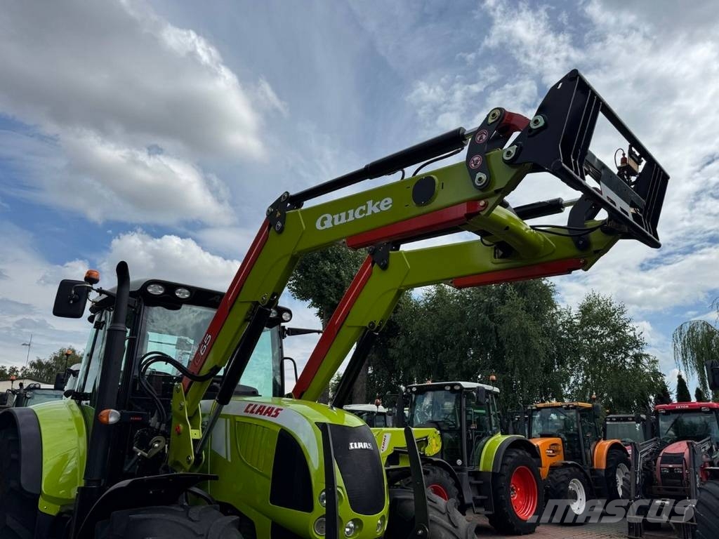 CLAAS ARION 640 CIS + QUICKE Q65 Ciągniki rolnicze