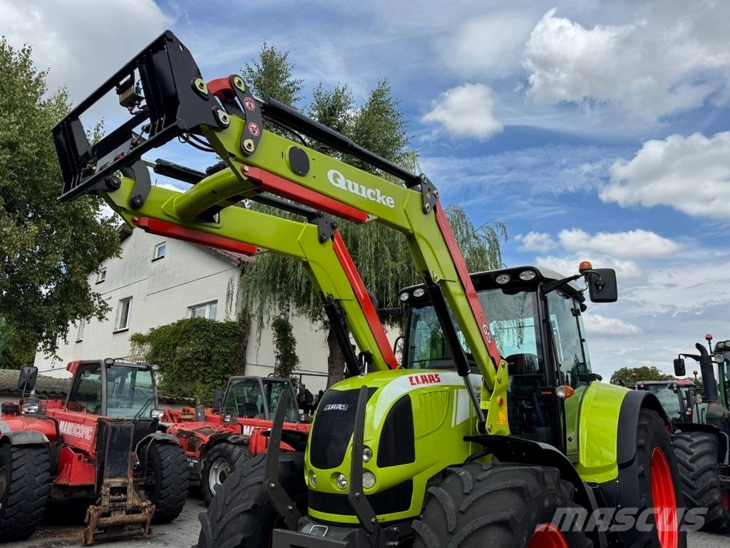 CLAAS ARION 640 CIS + QUICKE Q65 Ciągniki rolnicze