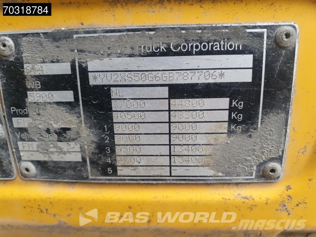 Volvo FMX 520 FMX 32m3 AJK Pusher Big-Axle Steering-Axle Dumpperit