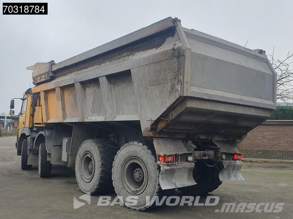 Volvo FMX 520 FMX 32m3 AJK Pusher Big-Axle Steering-Axle Dumpperit