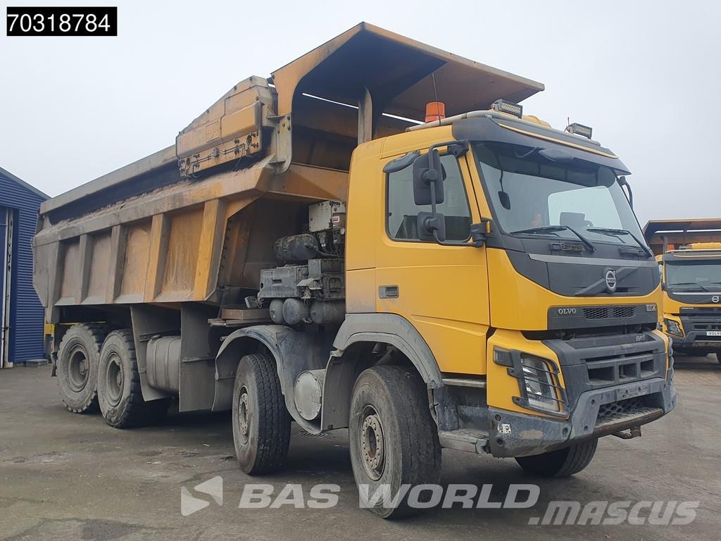 Volvo FMX 520 FMX 32m3 AJK Pusher Big-Axle Steering-Axle Dumpperit