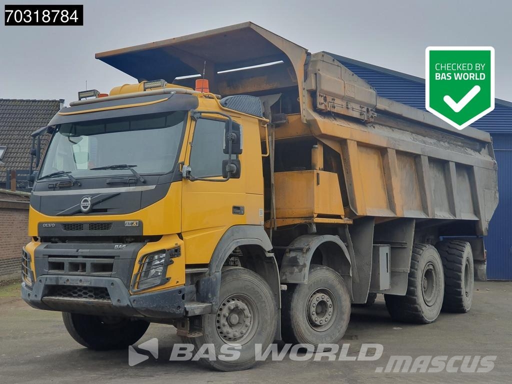 Volvo FMX 520 FMX 32m3 AJK Pusher Big-Axle Steering-Axle Dumpperit