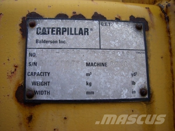 CAT Balderson (64) 824/980 C/F/G/H blade - Schild Ďalšie komponenty