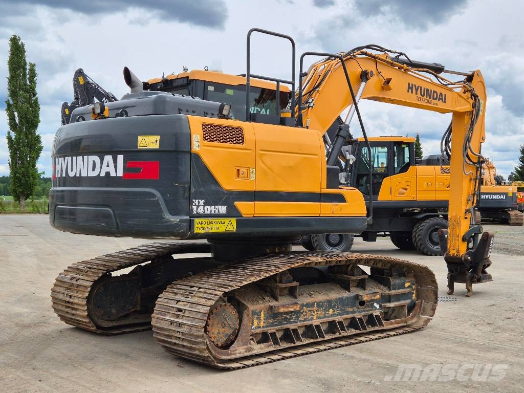 Hyundai HX 140 HW Excavadoras sobre orugas