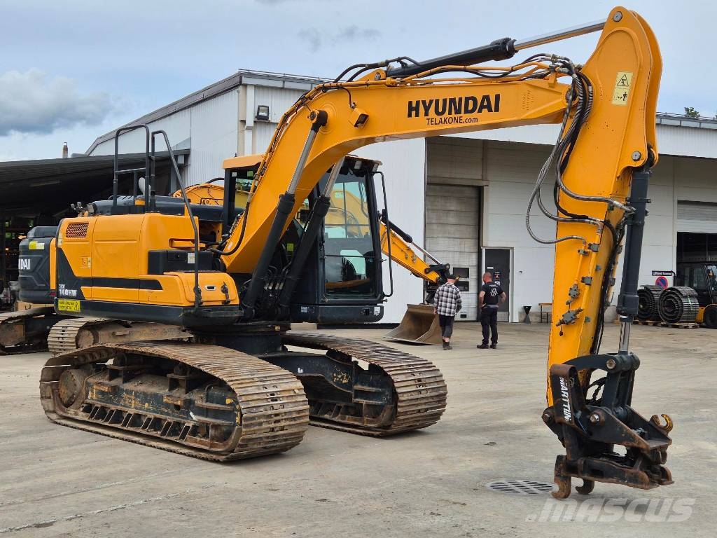 Hyundai HX 140 HW Excavadoras sobre orugas