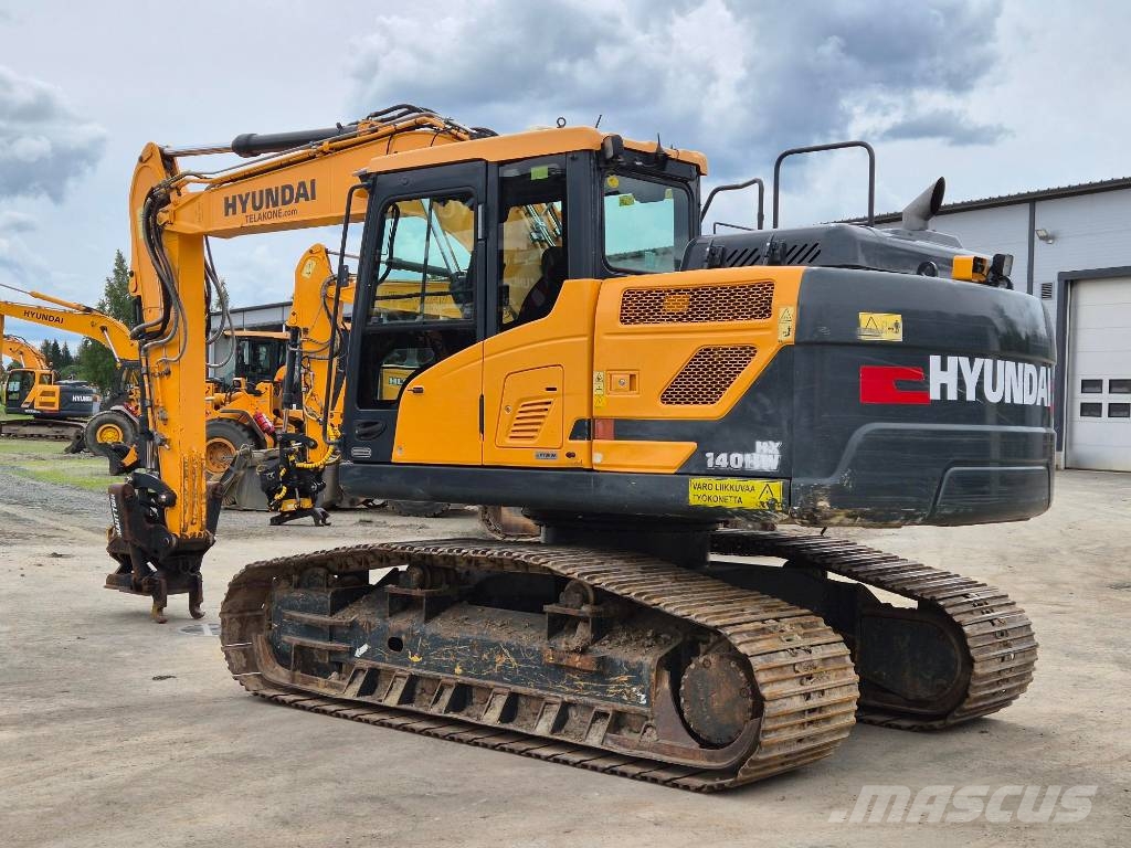 Hyundai HX 140 HW Excavadoras sobre orugas