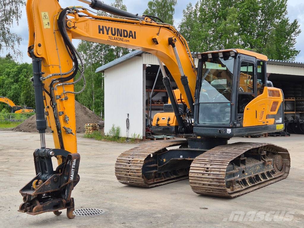 Hyundai HX 140 HW Excavadoras sobre orugas
