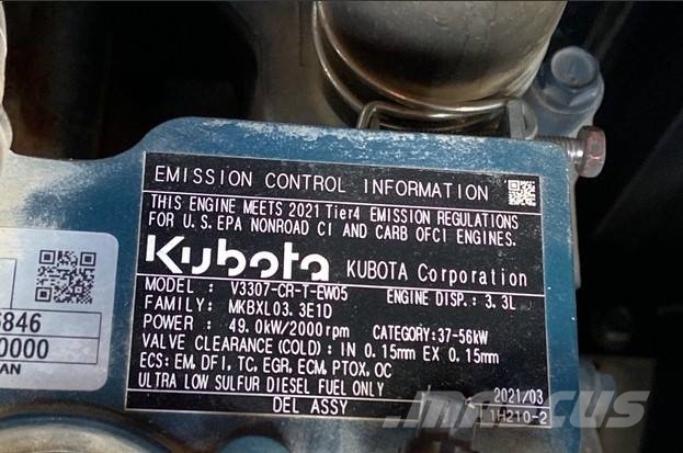 Kubota KX080-4S2 Roomikekskavaatorid