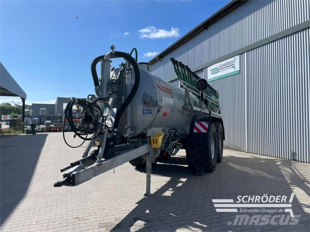 Fliegl VFW 14000 | 15 METER SCHLEPPSCHUH Lietteen levittimet
