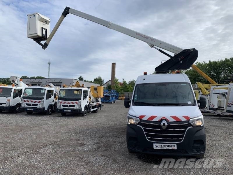 Renault Master Klubb K32 - 12,5 m, 120 kg Ant vilkikų montuojamos kėlimo platformos