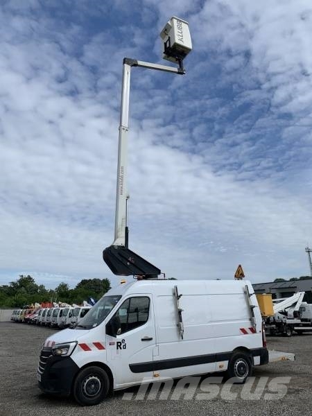 Renault Master Klubb K32 - 12,5 m, 120 kg Ant vilkikų montuojamos kėlimo platformos