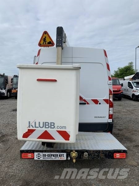 Renault Master Klubb K32 - 12,5 m, 120 kg Ant vilkikų montuojamos kėlimo platformos