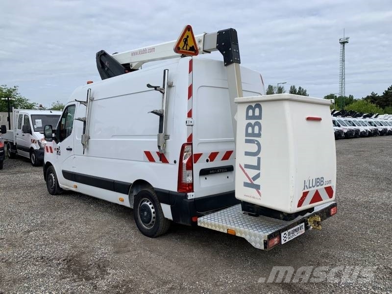 Renault Master Klubb K32 - 12,5 m, 120 kg Ant vilkikų montuojamos kėlimo platformos