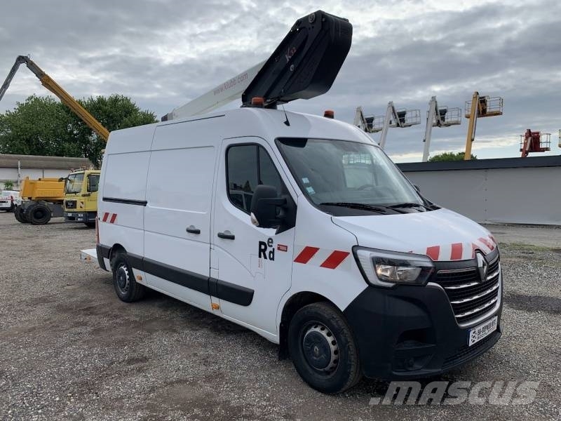 Renault Master Klubb K32 - 12,5 m, 120 kg Ant vilkikų montuojamos kėlimo platformos