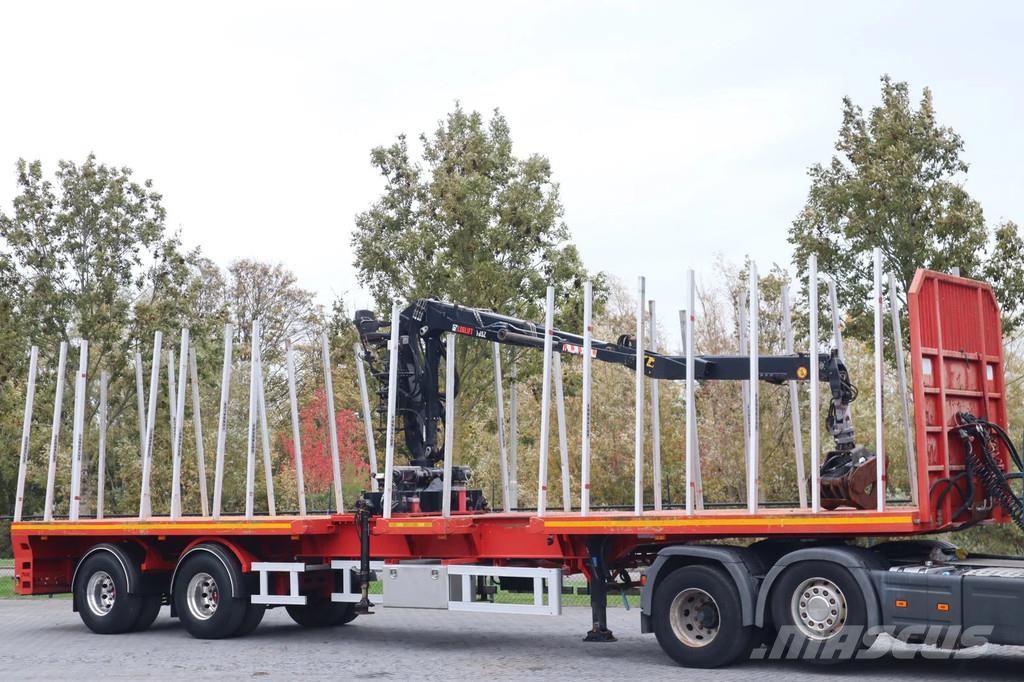 Trax N/A TS2D | 2X STEER AXLE | HOLZTRANSPORTER | TIMBE Polprikolice za debla
