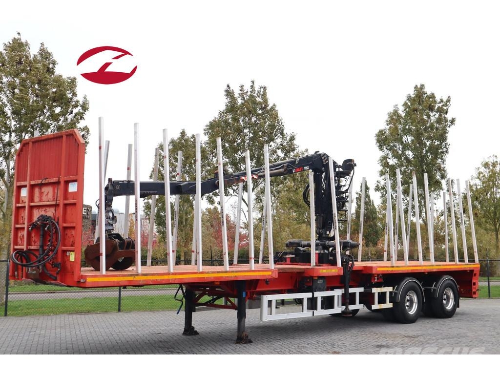 Trax N/A TS2D | 2X STEER AXLE | HOLZTRANSPORTER | TIMBE Polprikolice za debla