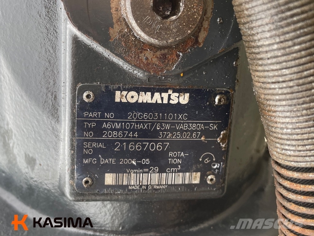 Komatsu PW 160-7 Travel motor Hydraulik