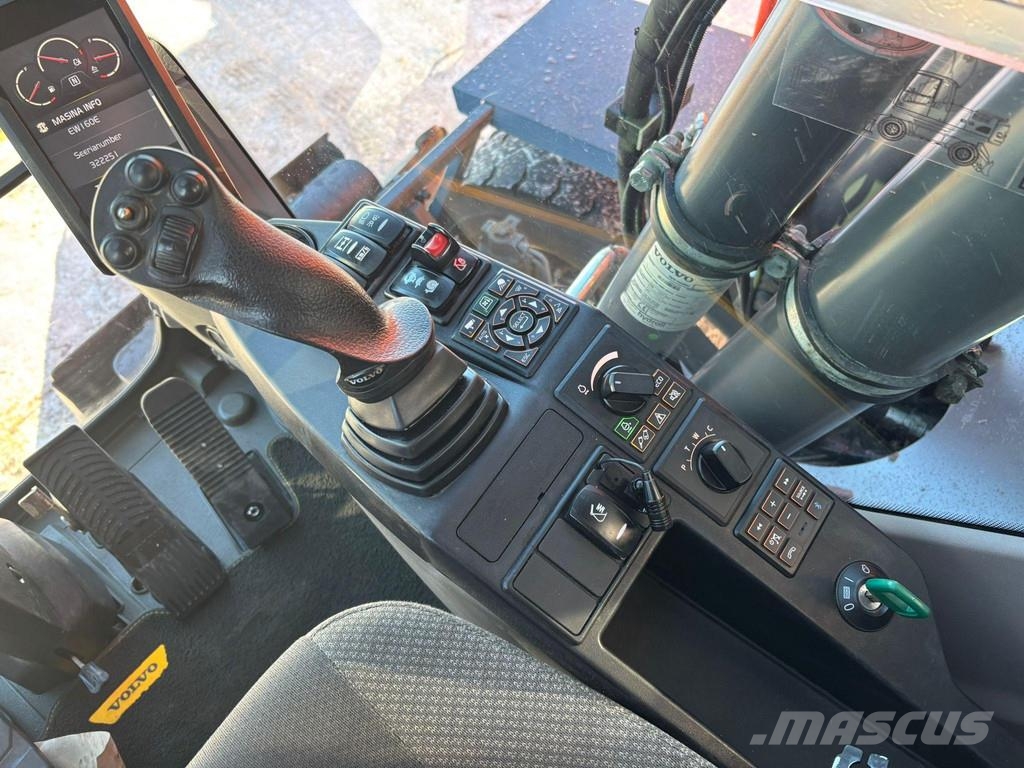 Volvo EW 160 E TILTROTATOR / AC / CENTRAL LUBRICATION Kolesové rýpadlá