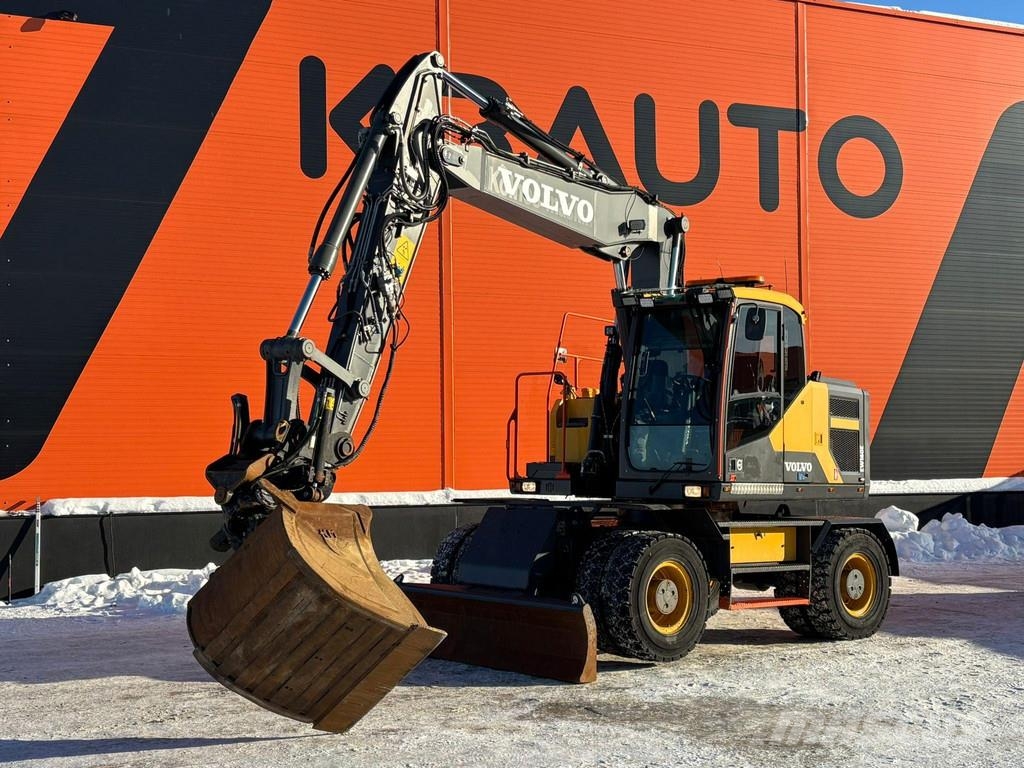 Volvo EW 160 E TILTROTATOR / AC / CENTRAL LUBRICATION Kolesové rýpadlá