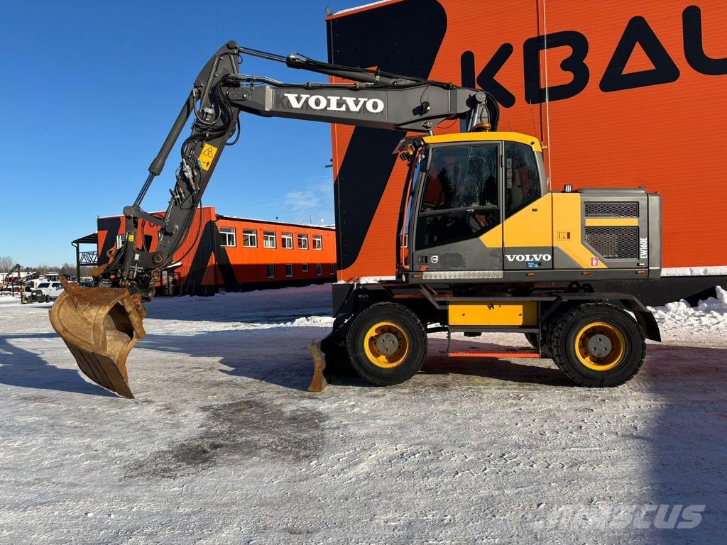 Volvo EW 160 E TILTROTATOR / AC / CENTRAL LUBRICATION Kolesové rýpadlá