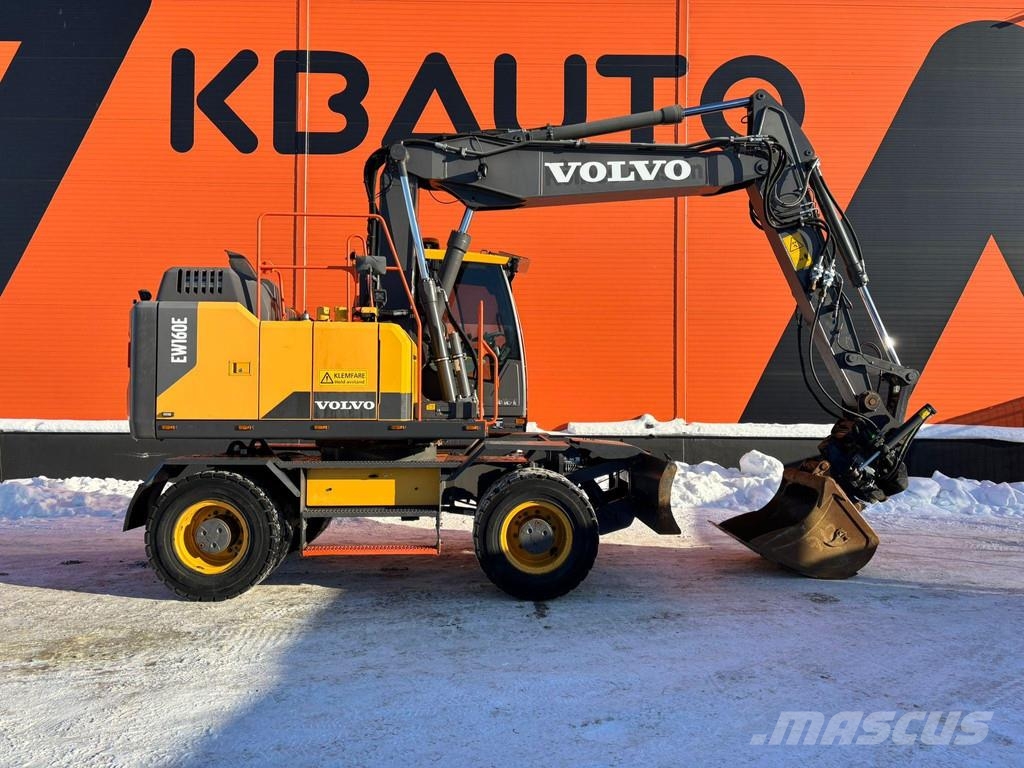 Volvo EW 160 E TILTROTATOR / AC / CENTRAL LUBRICATION Kolesové rýpadlá