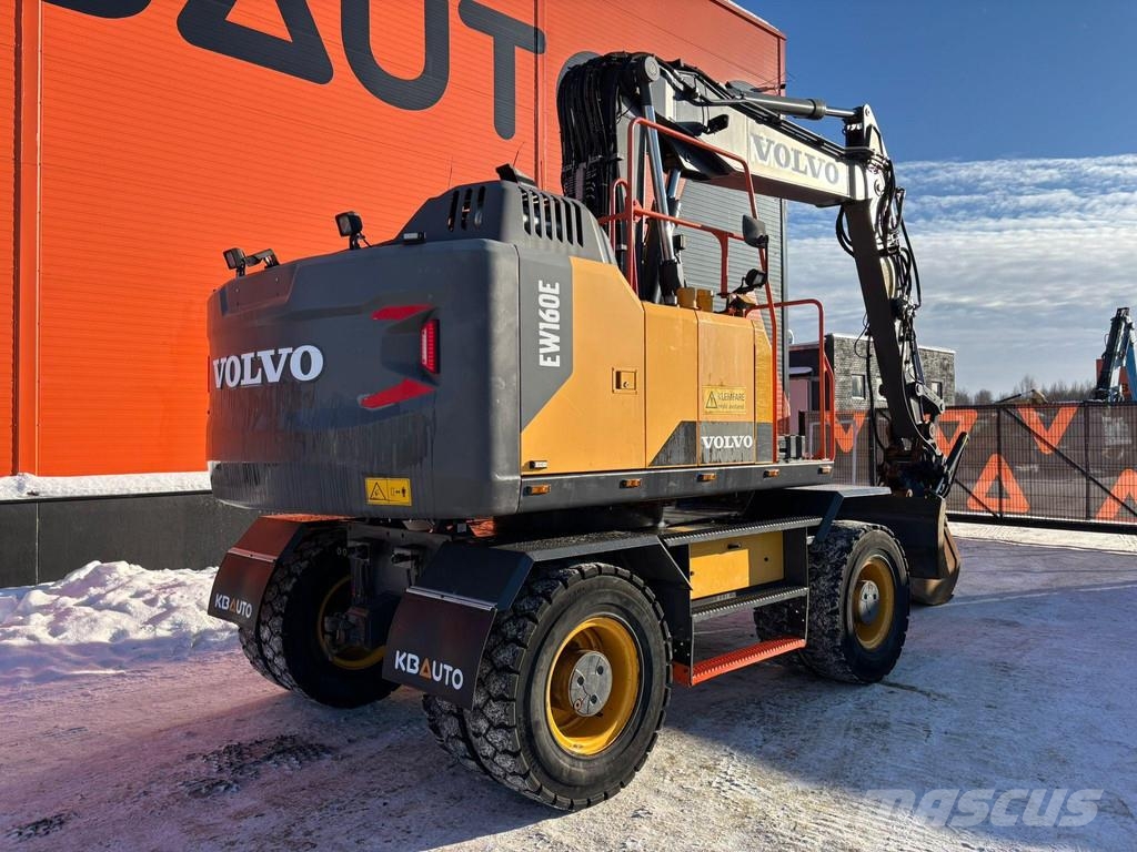 Volvo EW 160 E TILTROTATOR / AC / CENTRAL LUBRICATION Kolesové rýpadlá