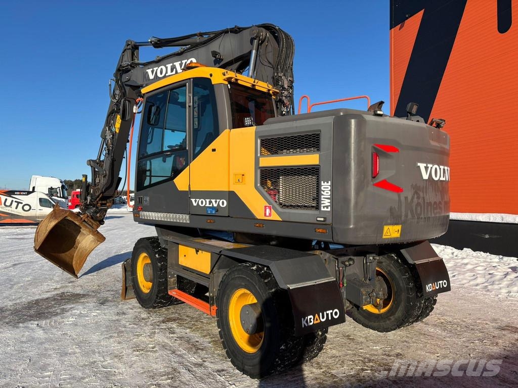 Volvo EW 160 E TILTROTATOR / AC / CENTRAL LUBRICATION Kolesové rýpadlá