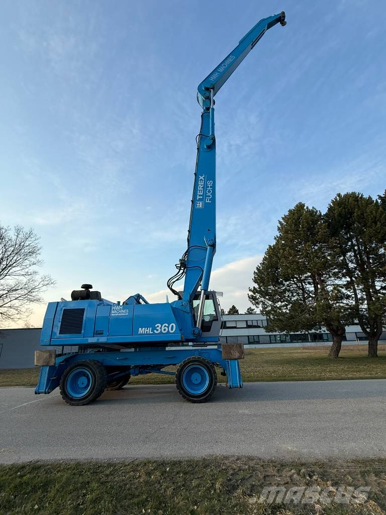 Terex Fuchs MHL 360 مناولات المخلفات / مناولات صناعية