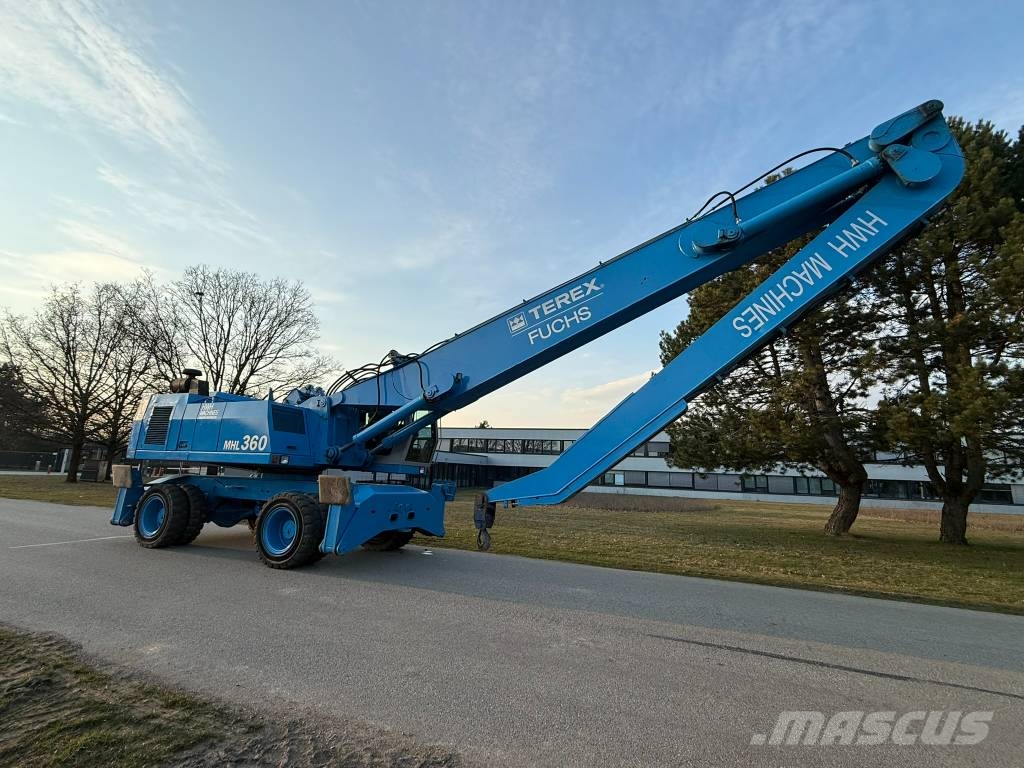 Terex Fuchs MHL 360 مناولات المخلفات / مناولات صناعية