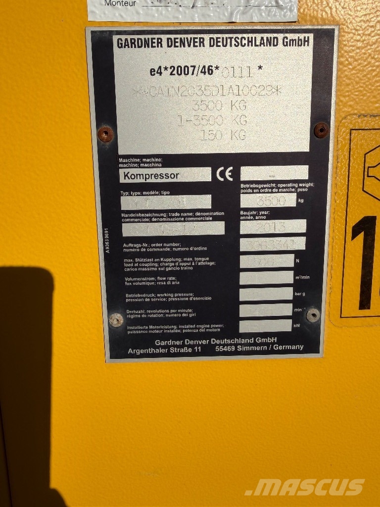 Compair C210 TS-12 Compresores