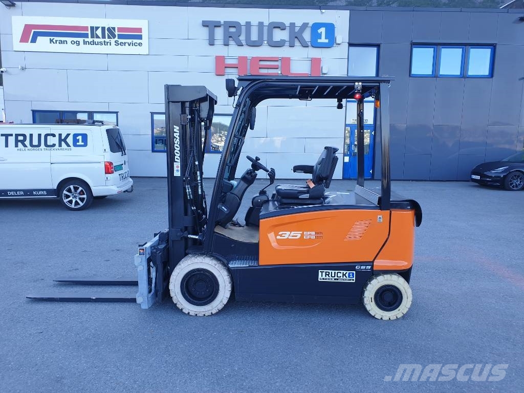 Doosan B35X-7P - 3,5 tonns el. truck - 4,38 m løftehøyde Sähkötrukit