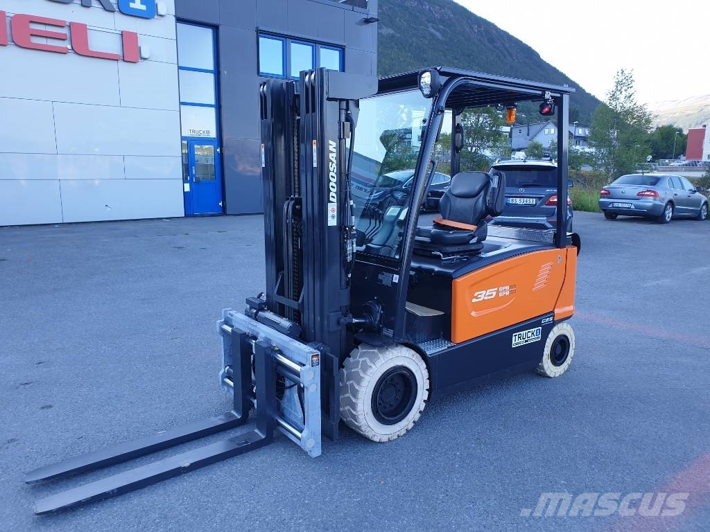 Doosan B35X-7P - 3,5 tonns el. truck - 4,38 m løftehøyde Sähkötrukit