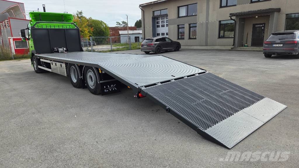 Volvo FM410 6X2*4 New platform Platformas/kravas mašīnas ar vinču