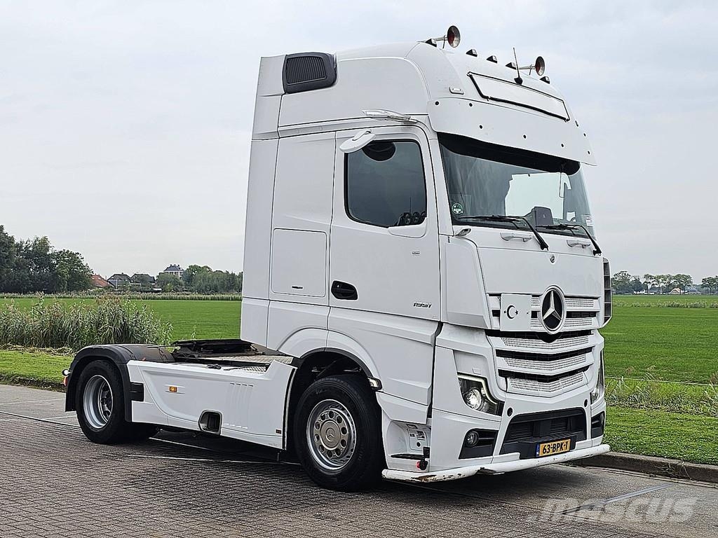 Mercedes-Benz ACTROS 1851 LS GIGASPACE 2X TANK Vilcēji