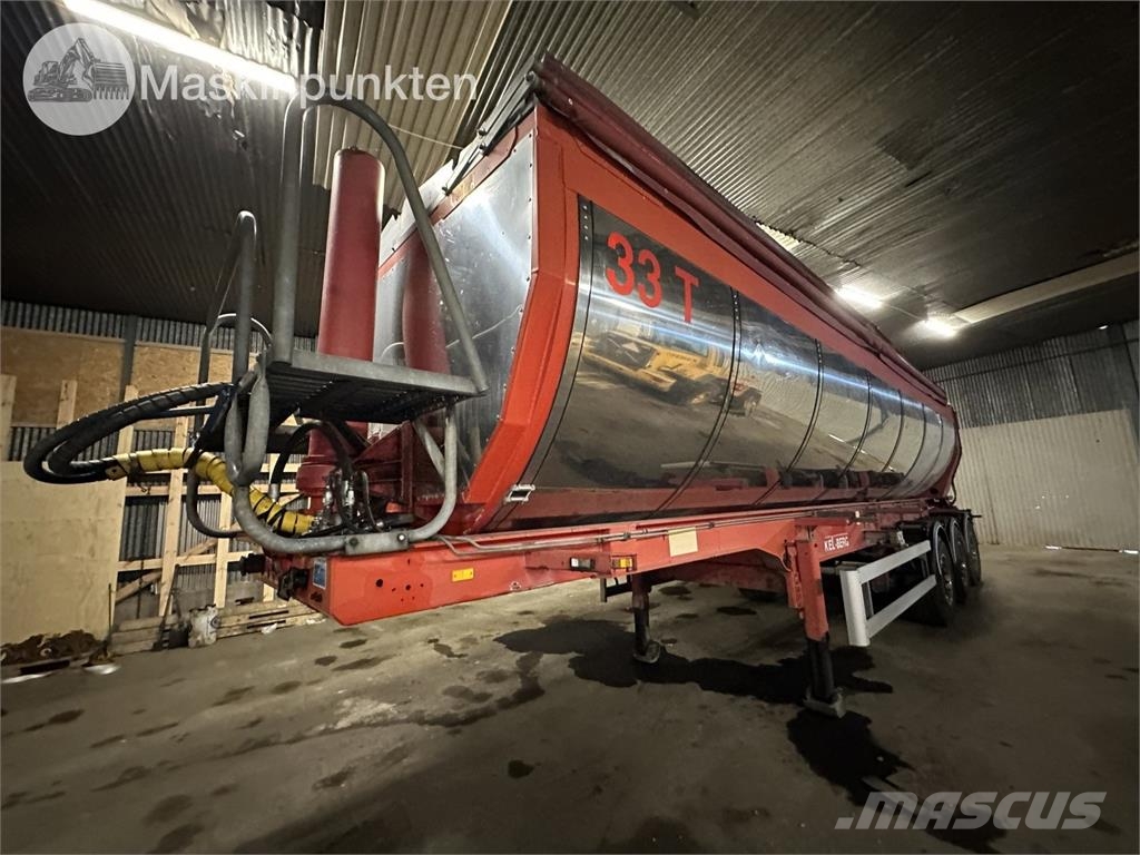 Kel-Berg SCV 15-24 Semi-trailer med tip