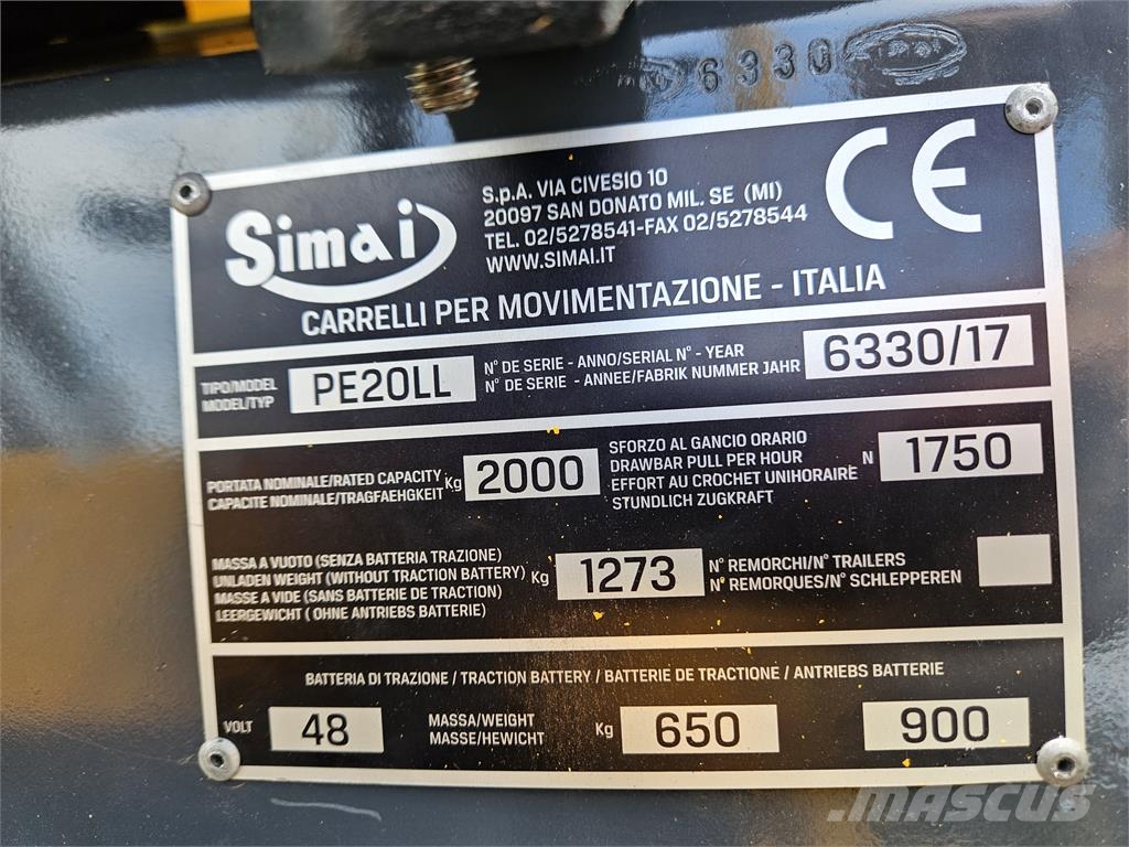 Simai PE 20 (battery 2022) Platform trucks