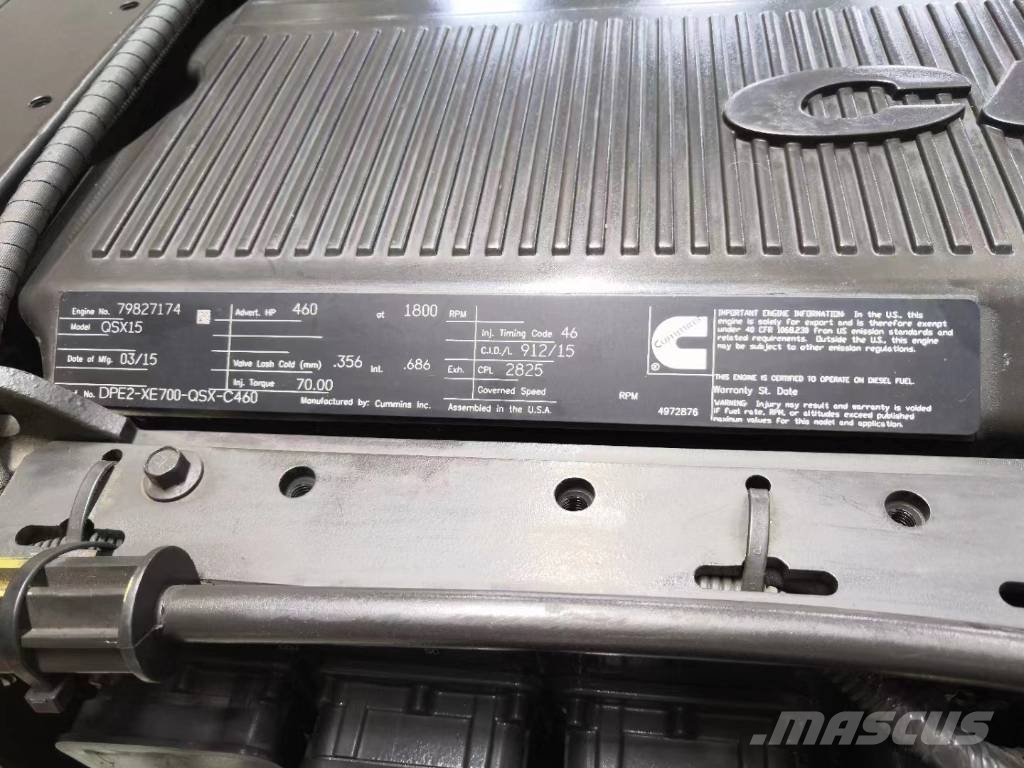 Cummins QSX15 CPL2825 construction machinery motor 엔진