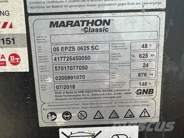 Toyota 8 FBEK 16 T Electric forklifts