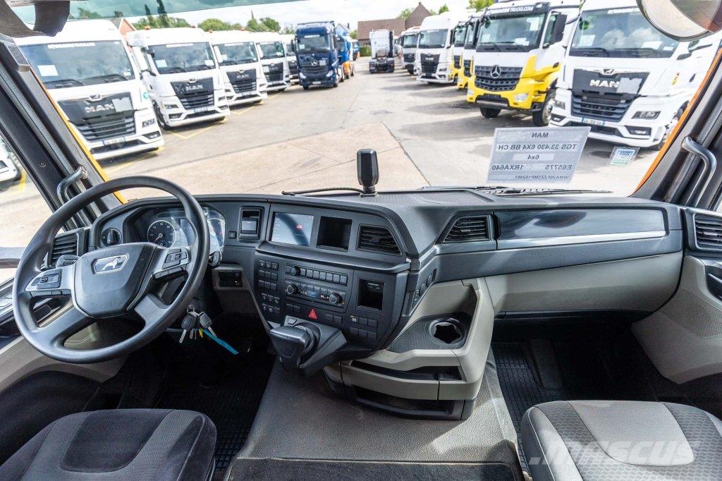 MAN TGS 33.430 BB 吊鉤式起重車
