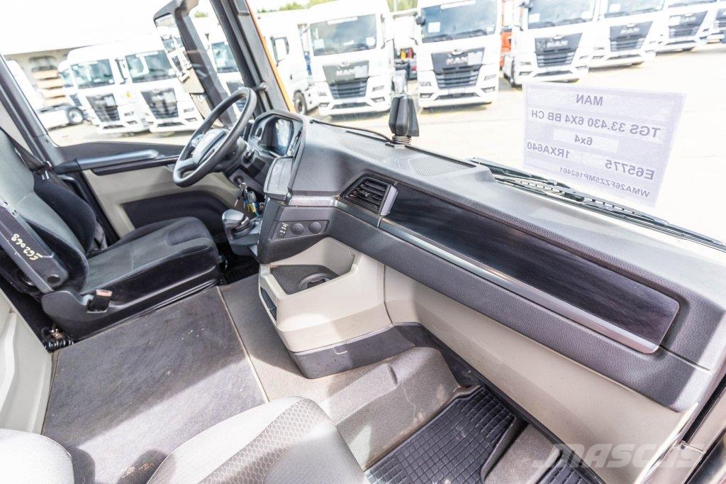 MAN TGS 33.430 BB 吊鉤式起重車