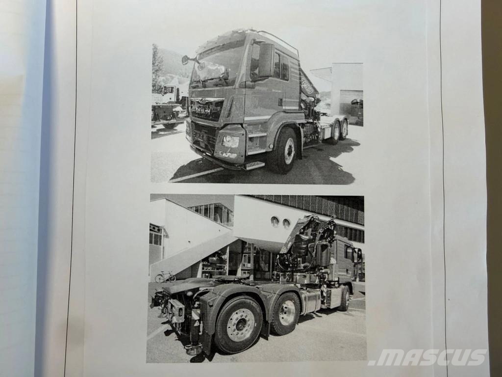 MAN TGS 28.500 6x4H-4 Trekker/bakwagen Fassi F365 Euro Gru per tutti i terreni