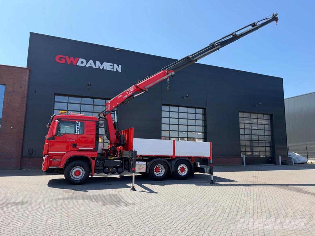 MAN TGS 28.500 6x4H-4 Trekker/bakwagen Fassi F365 Euro Gru per tutti i terreni